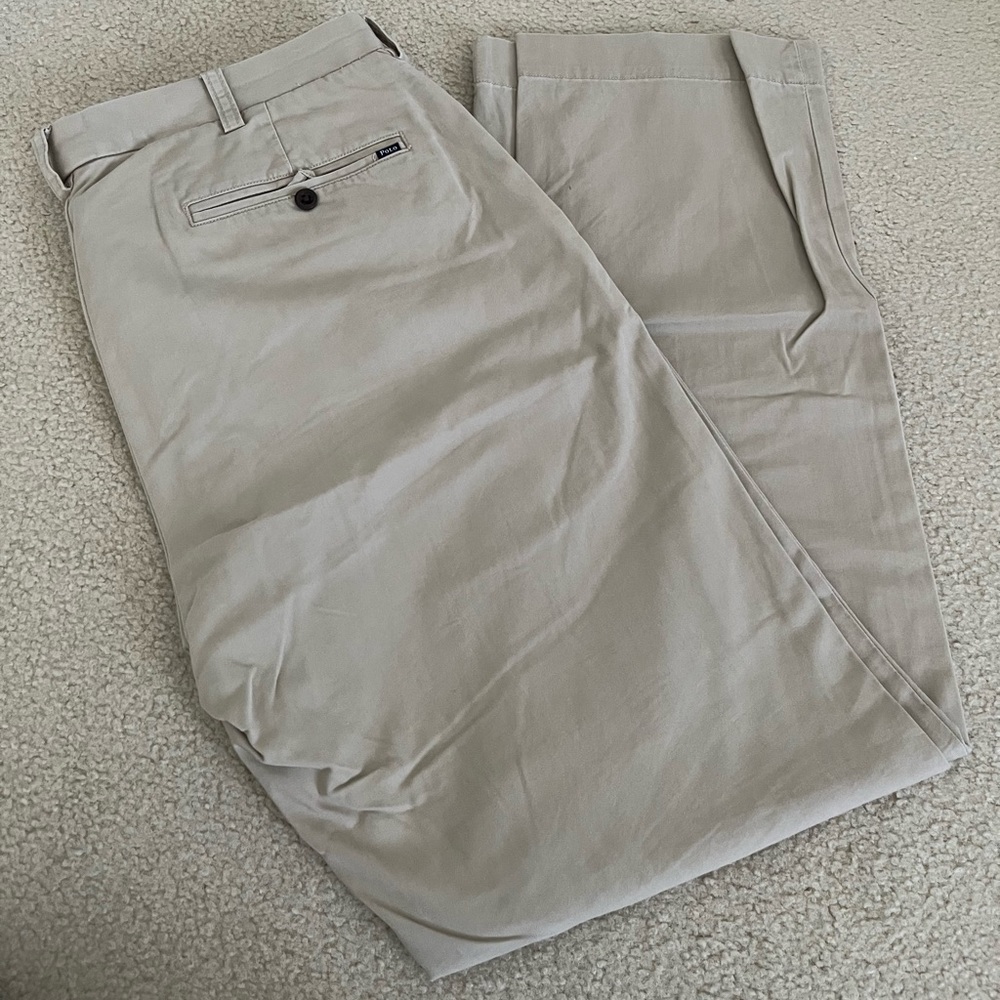 Men’s Polo Ralph Lauren khaki pants size 34x32